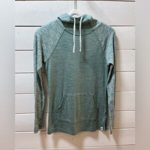 SMARTWOOL Sage Green Knit Hoodie – S/P